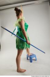 KATERINA STANDING POSE WITH SPEAR AND SWORD